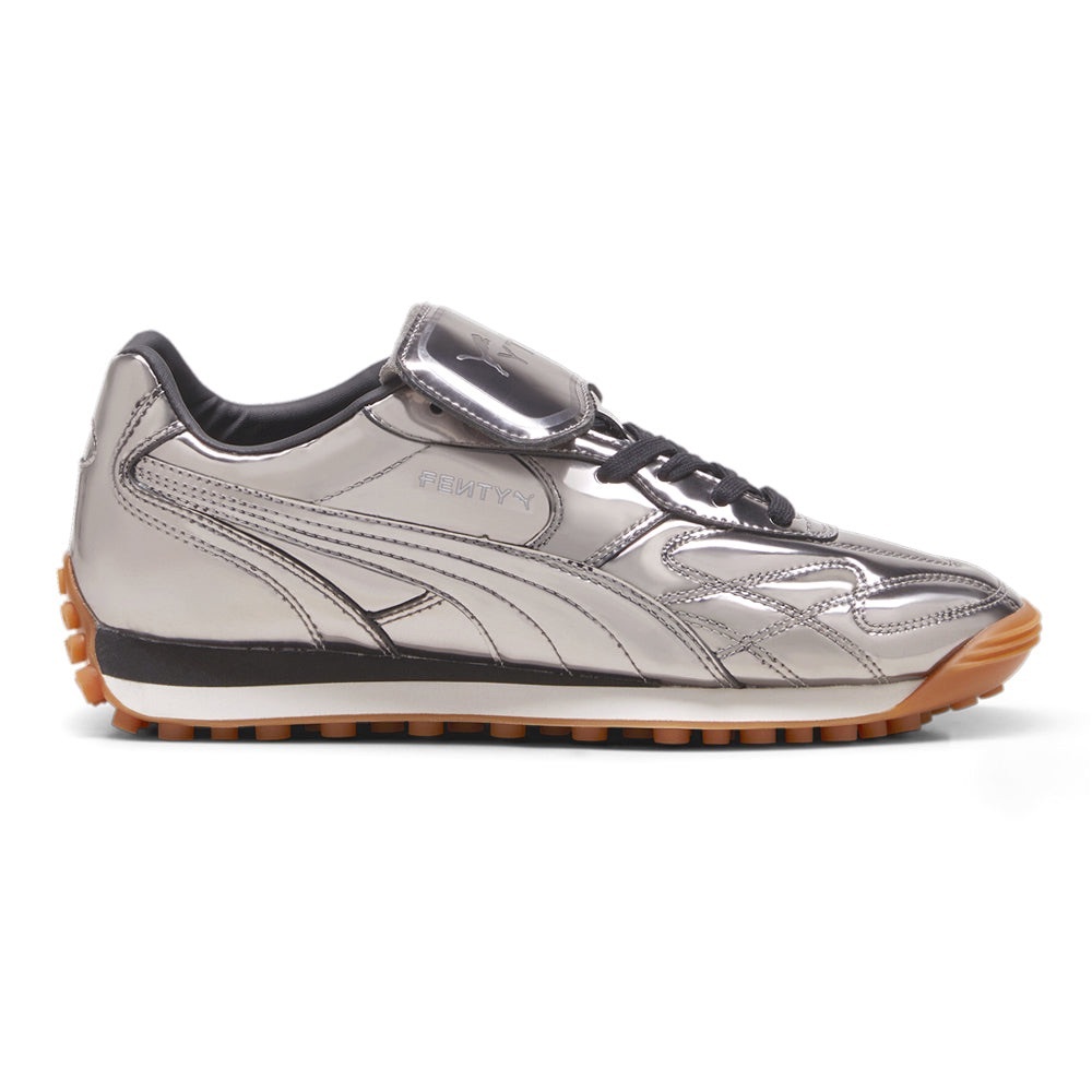 BRAND NEW Women’s PUMA X FENTY AVANTI Silver Sneakers Size 5.5 - Picture 2 of 10